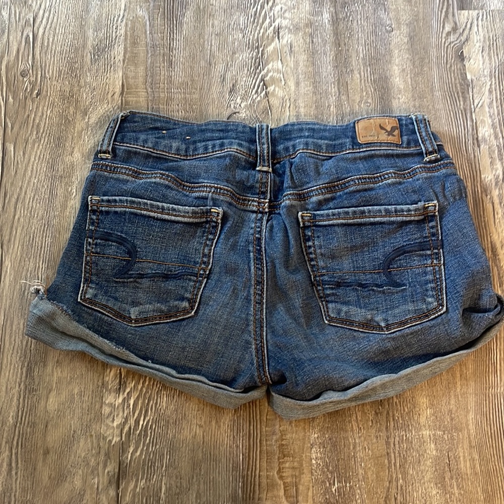 American Eagle Super Stretch Jean Shortie - Picture 2 of 5